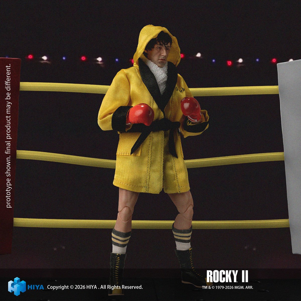 Rocky II Rocky Balboa Boxer Version Super Ultimate Series 1:12 Scale Action Figure - Image 5