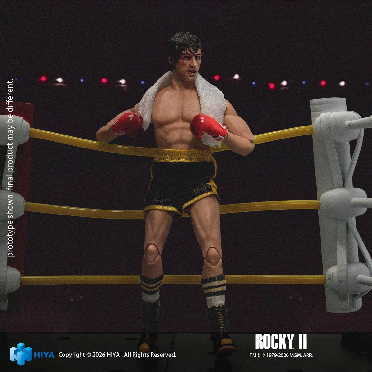 Rocky II Rocky Balboa Boxer Version Super Ultimate Series 1:12 Scale Action Figure - Image 9