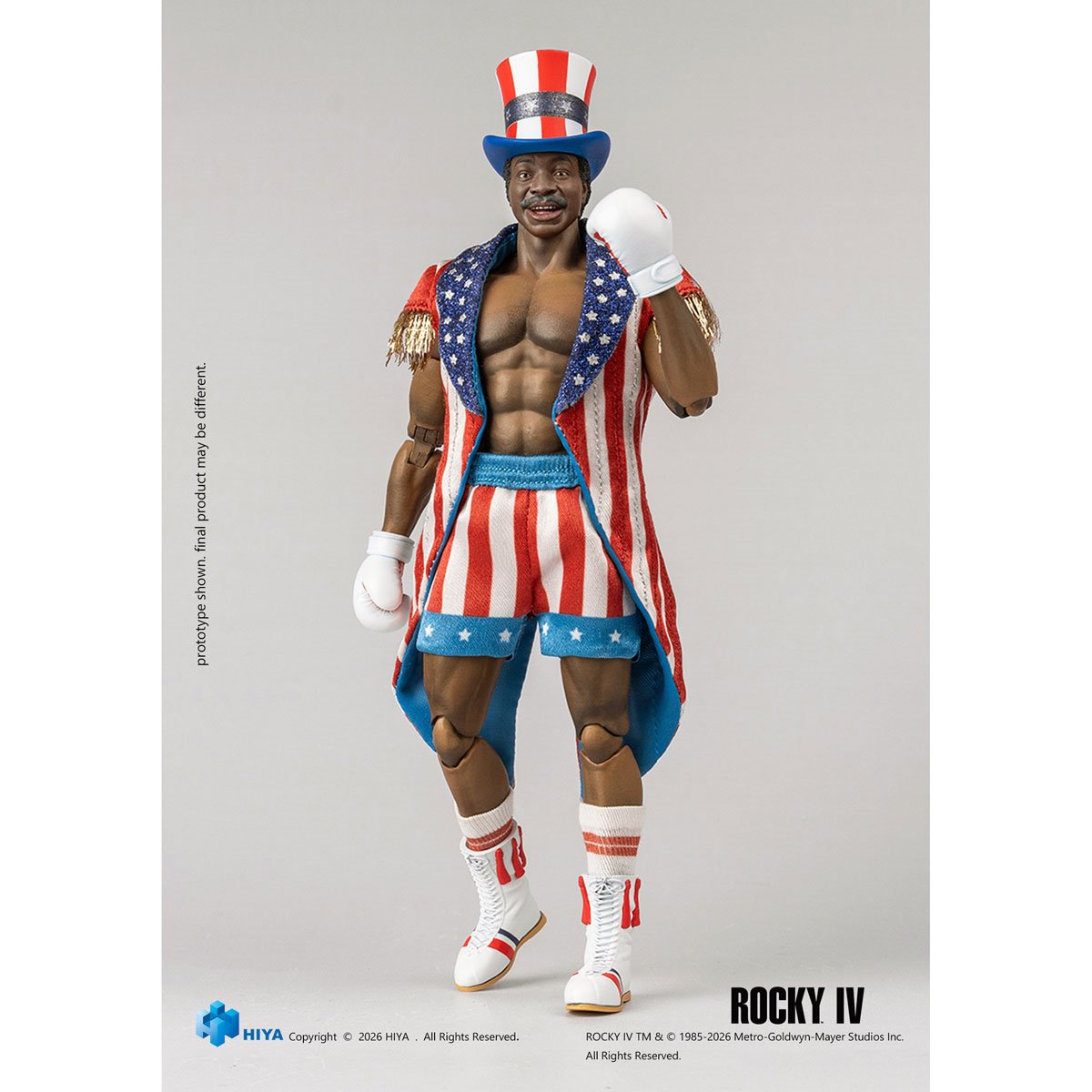 Rocky IV Apollo Creed Exquisite Super Series 1:12 Scale Action Figure - Image 5