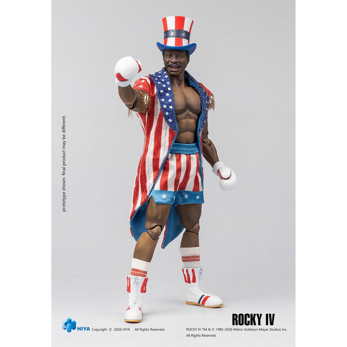 Rocky IV Apollo Creed Exquisite Super Series 1:12 Scale Action Figure - Image 6