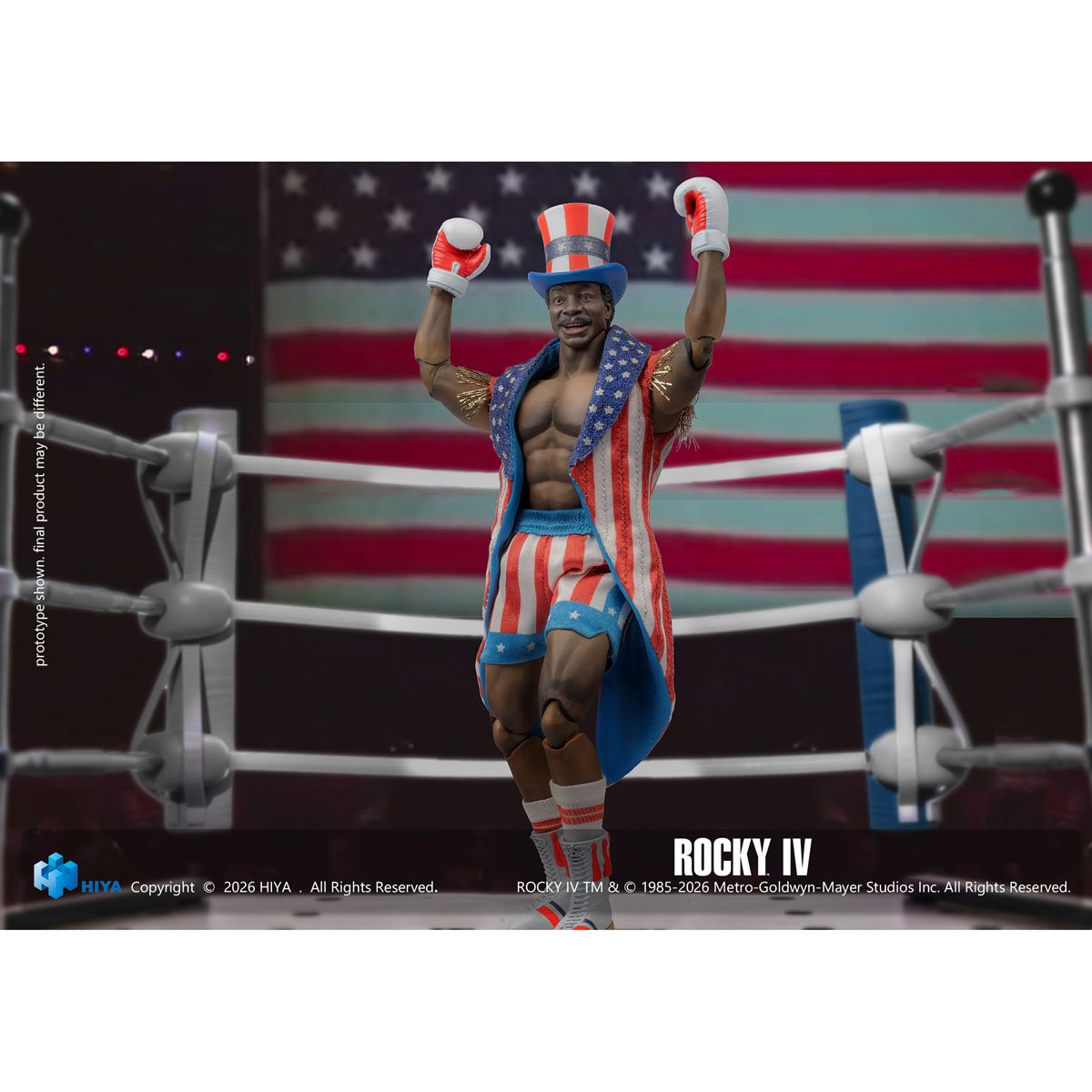 Rocky IV Apollo Creed Exquisite Super Series 1:12 Scale Action Figure - Image 7