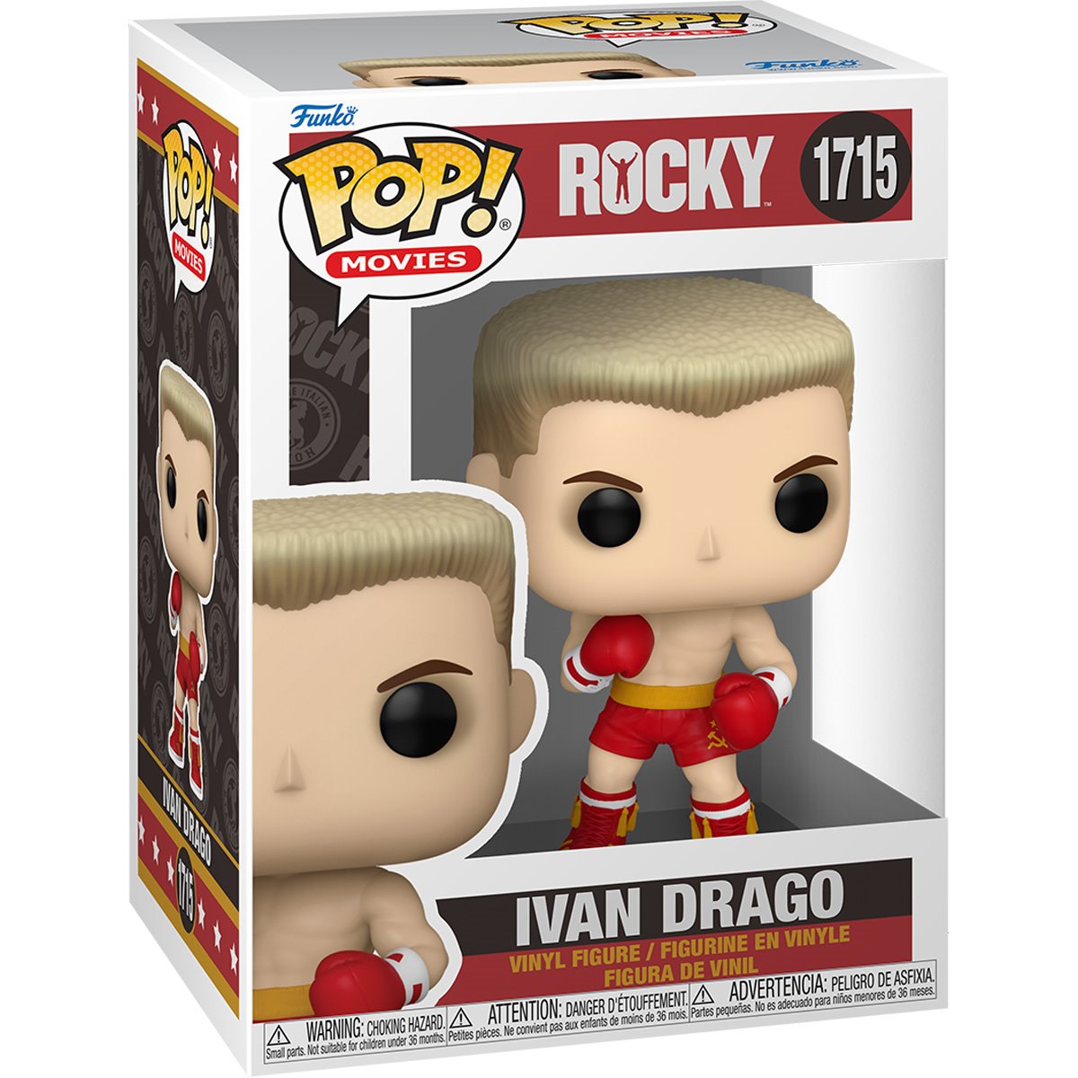 Rocky IV Ivan Drago Funko Pop! Vinyl Figure #1715 - Image 2