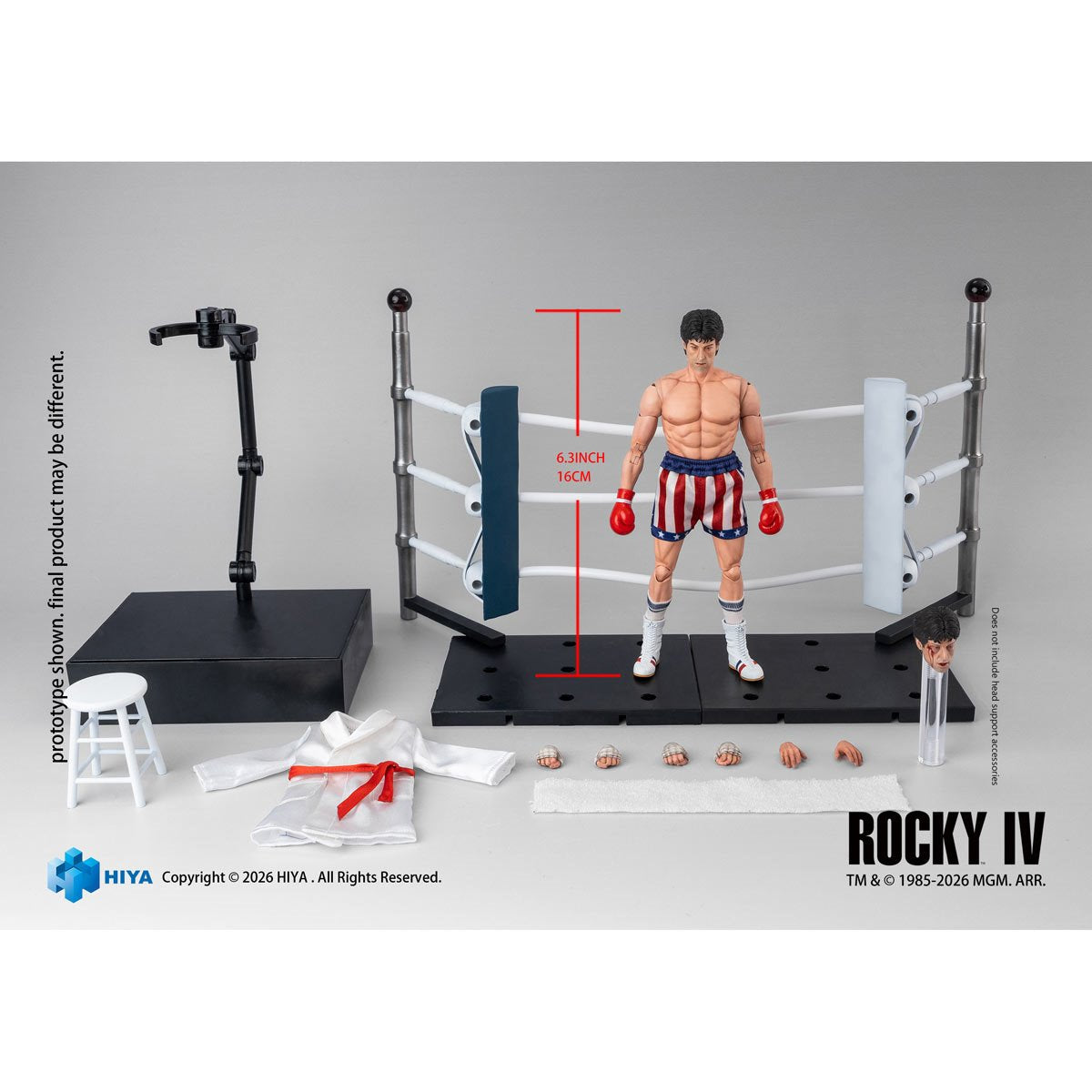 Rocky IV Rocky Boxer Version Exquisite Super Series 1:12 Scale Action Figure - Image 2