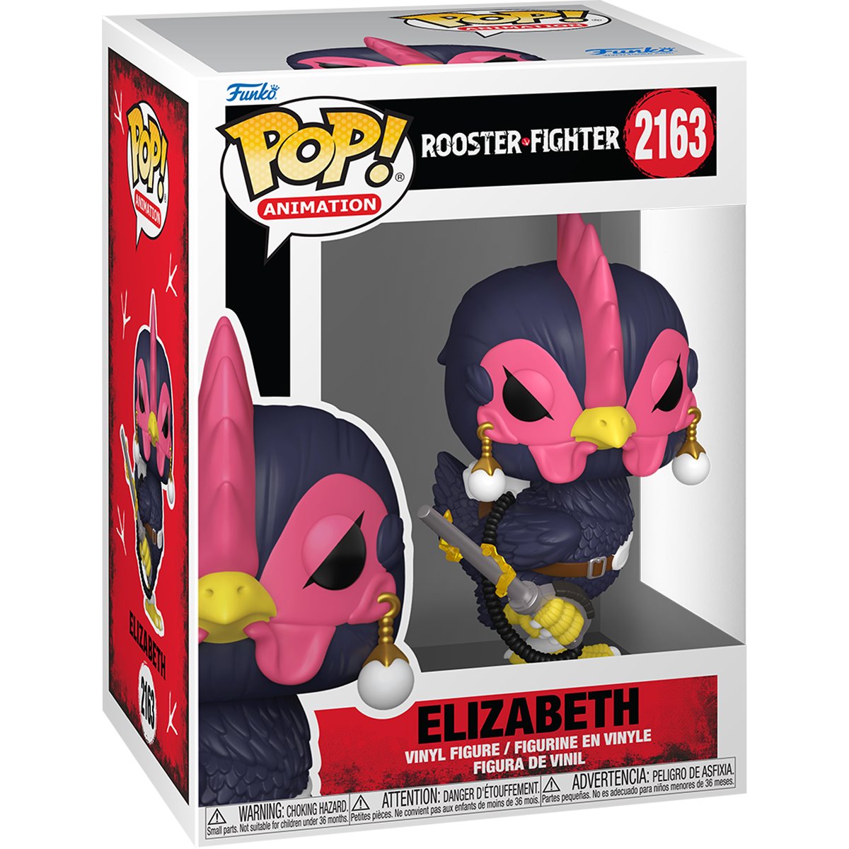 Rooster Fighter Elizabeth Funko Pop! Vinyl Figure #2163 - Image 2