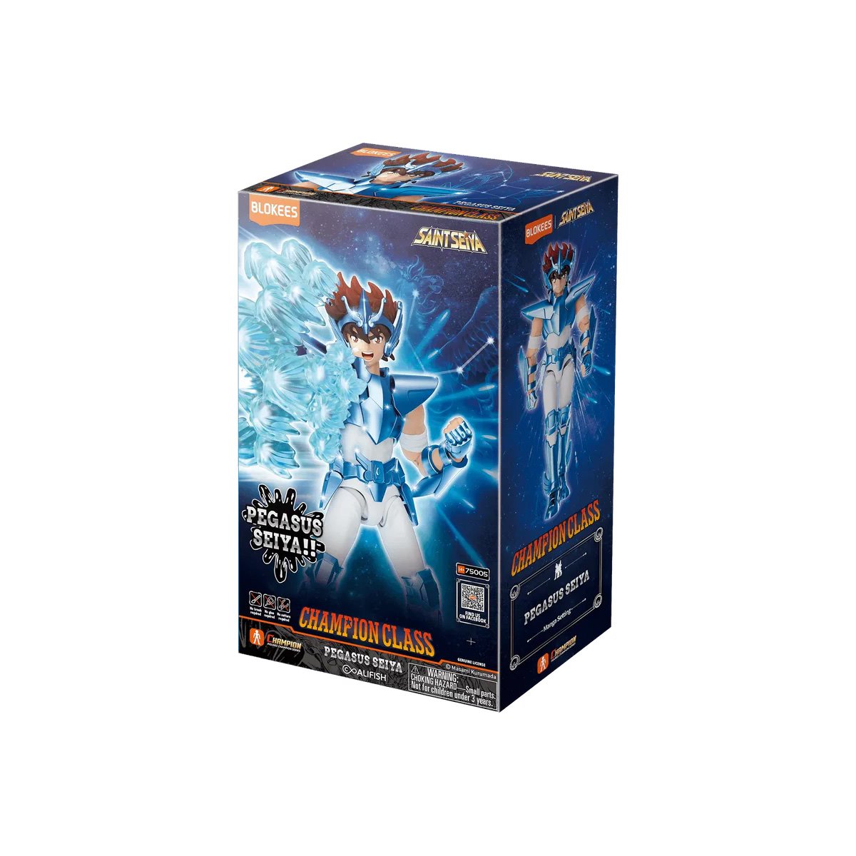 Saint Seiya Champion Class 04 Pegasus Seiya Blokees Model Kit - Image 5