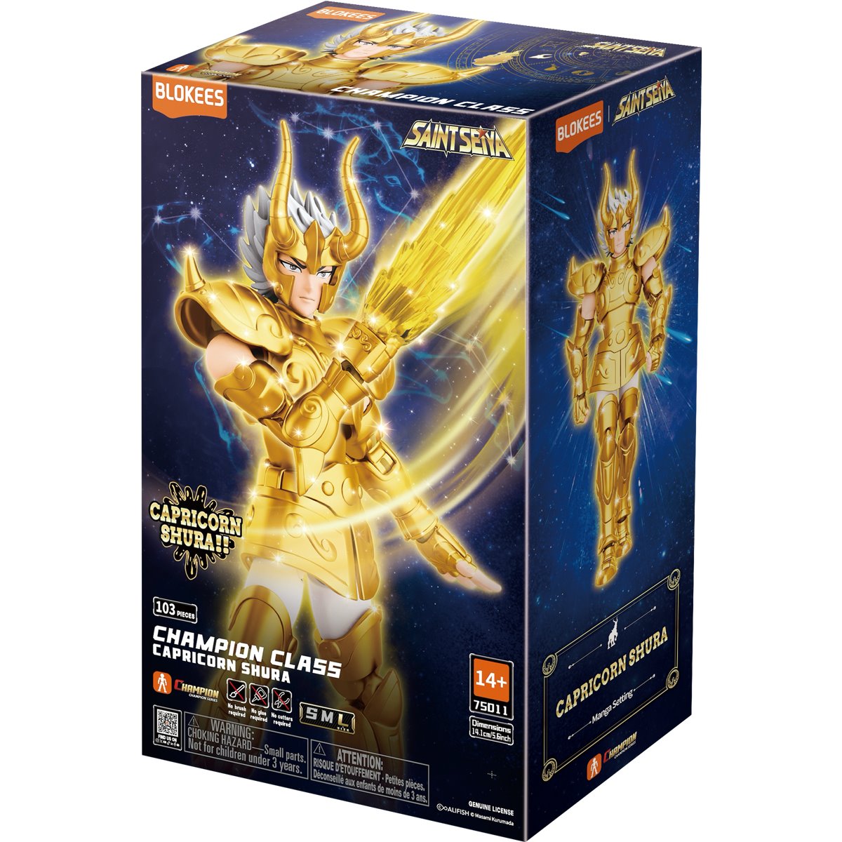 Saint Seiya Champion Class 10 Capricorn Shura Model Kit - Image 6