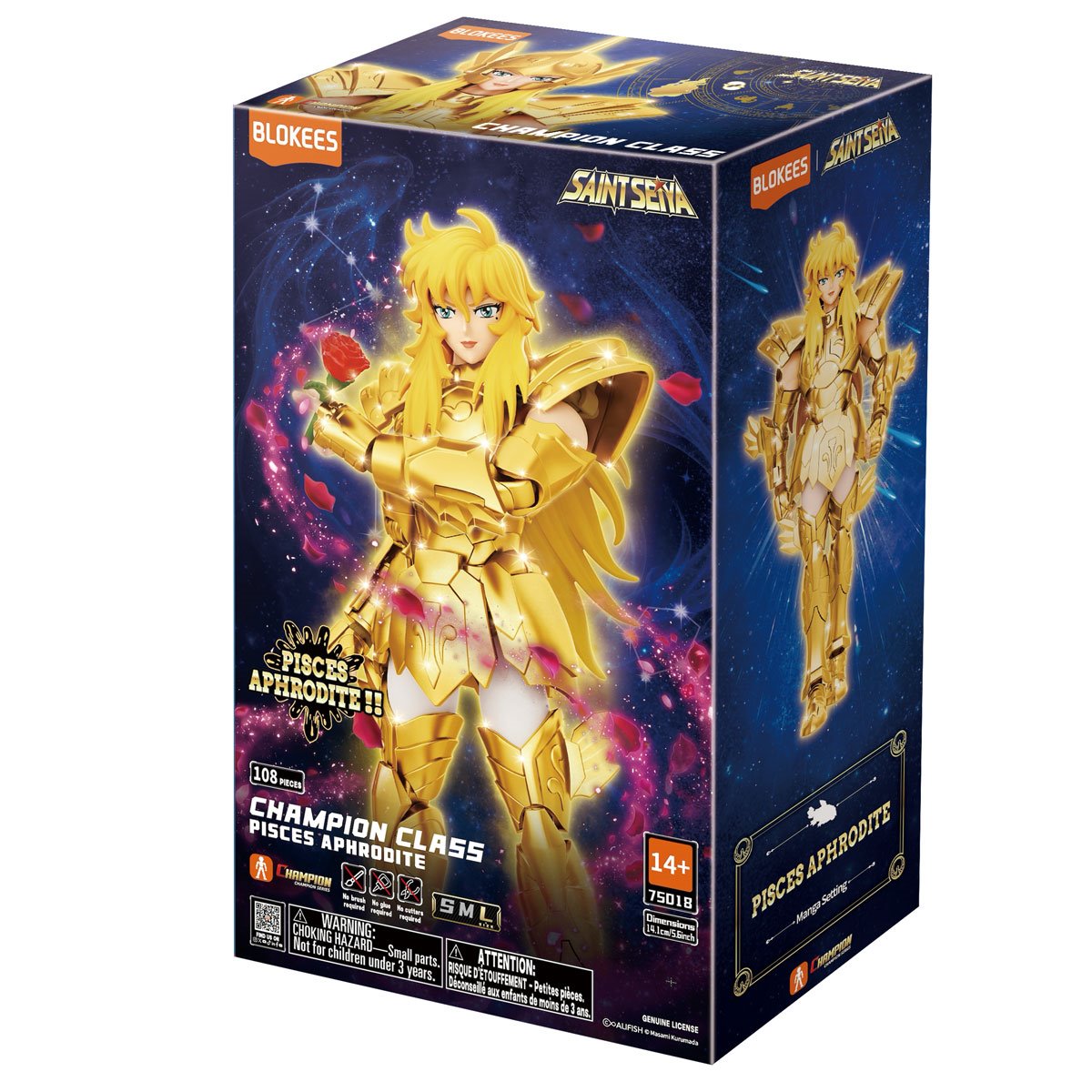 Saint Seiya Champion Class 15 Pisces Aphrodite Model Kit - Image 6