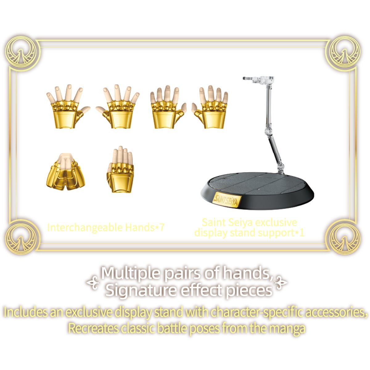 Saint Seiya Champion Class Aquarius Camus CC08 Blokees Model Kit - Image 3