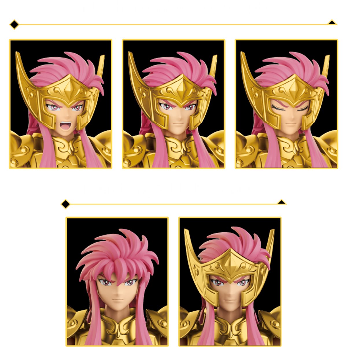 Saint Seiya Champion Class Aquarius Camus CC08 Blokees Model Kit - Image 4