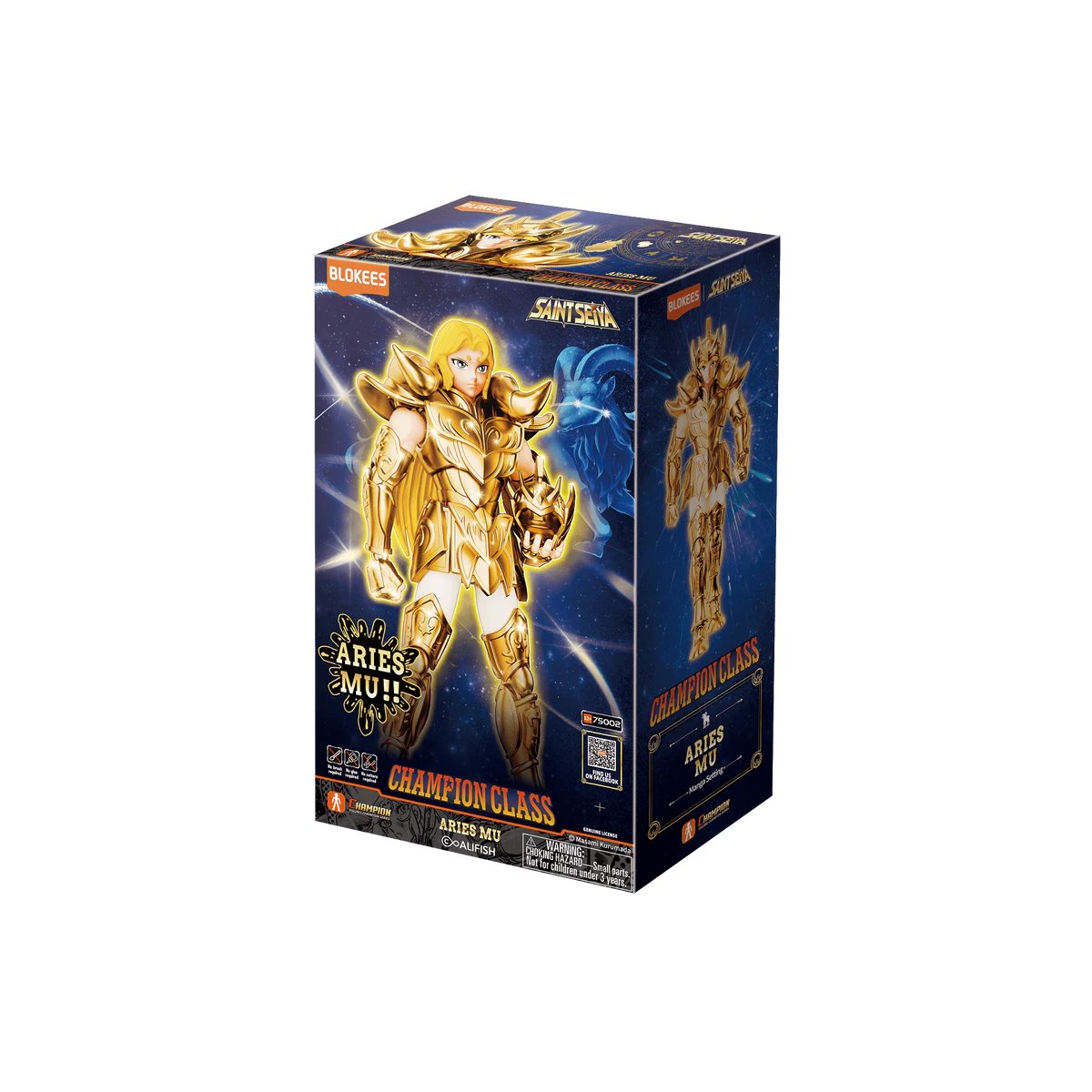 Saint Seiya Champion Class Aries Mu Blokees Model Kit - Image 3