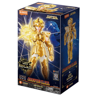 Saint Seiya Champion Class Leo Aiolia Blokees Model Kit - Image 4