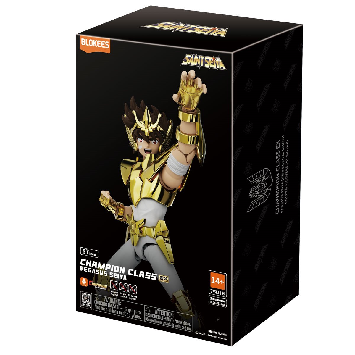 Saint Seiya Champion Class Pegasus Seiya CC04-EX Blokees Model Kit - Image 4