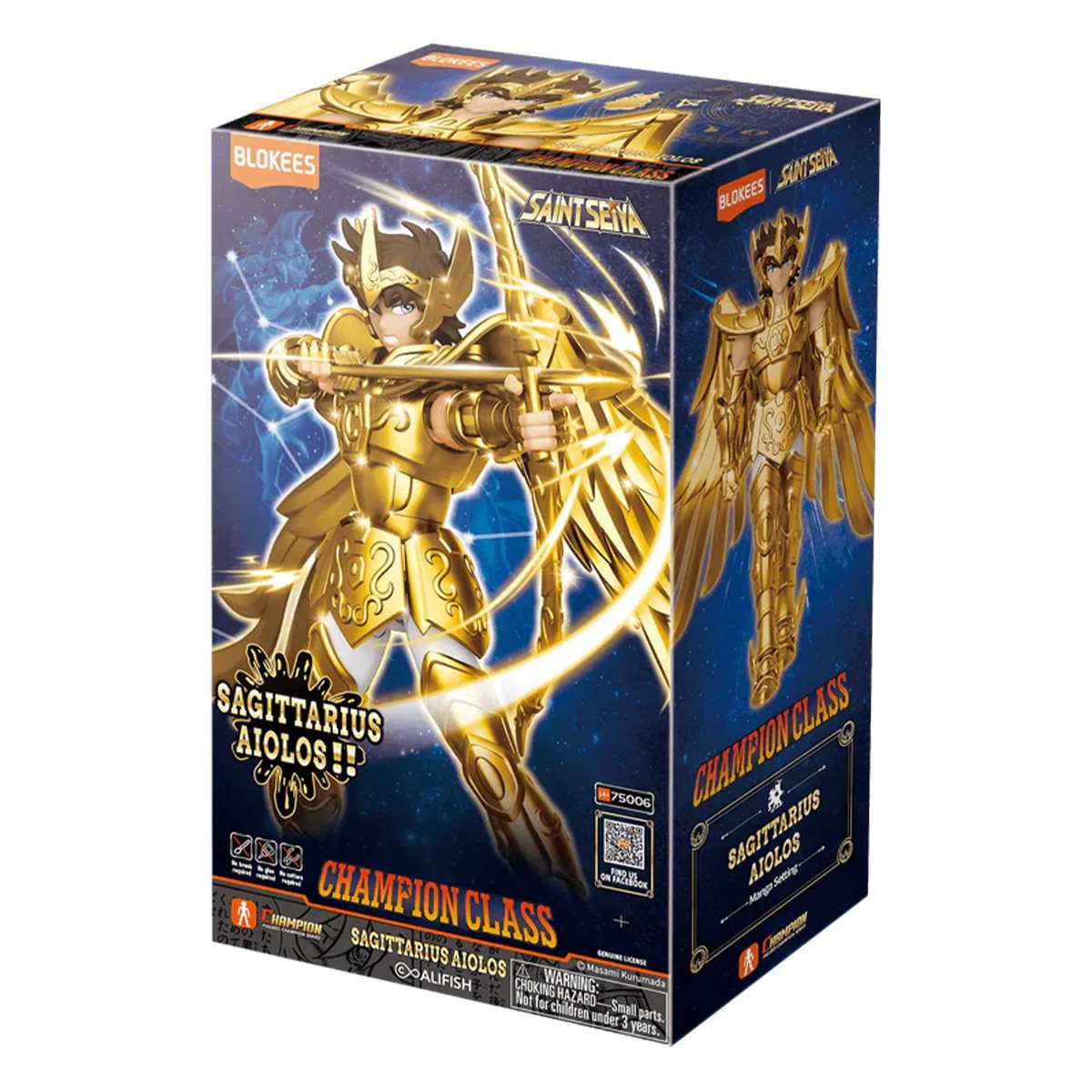 Saint Seiya Champion Deluxe Class Sagittarius Aiolos 05 Blokees Model Kit - Image 3