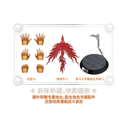 Saint Seiya Phoenix Ikki Champion Class 12 Model Kit - Image 6