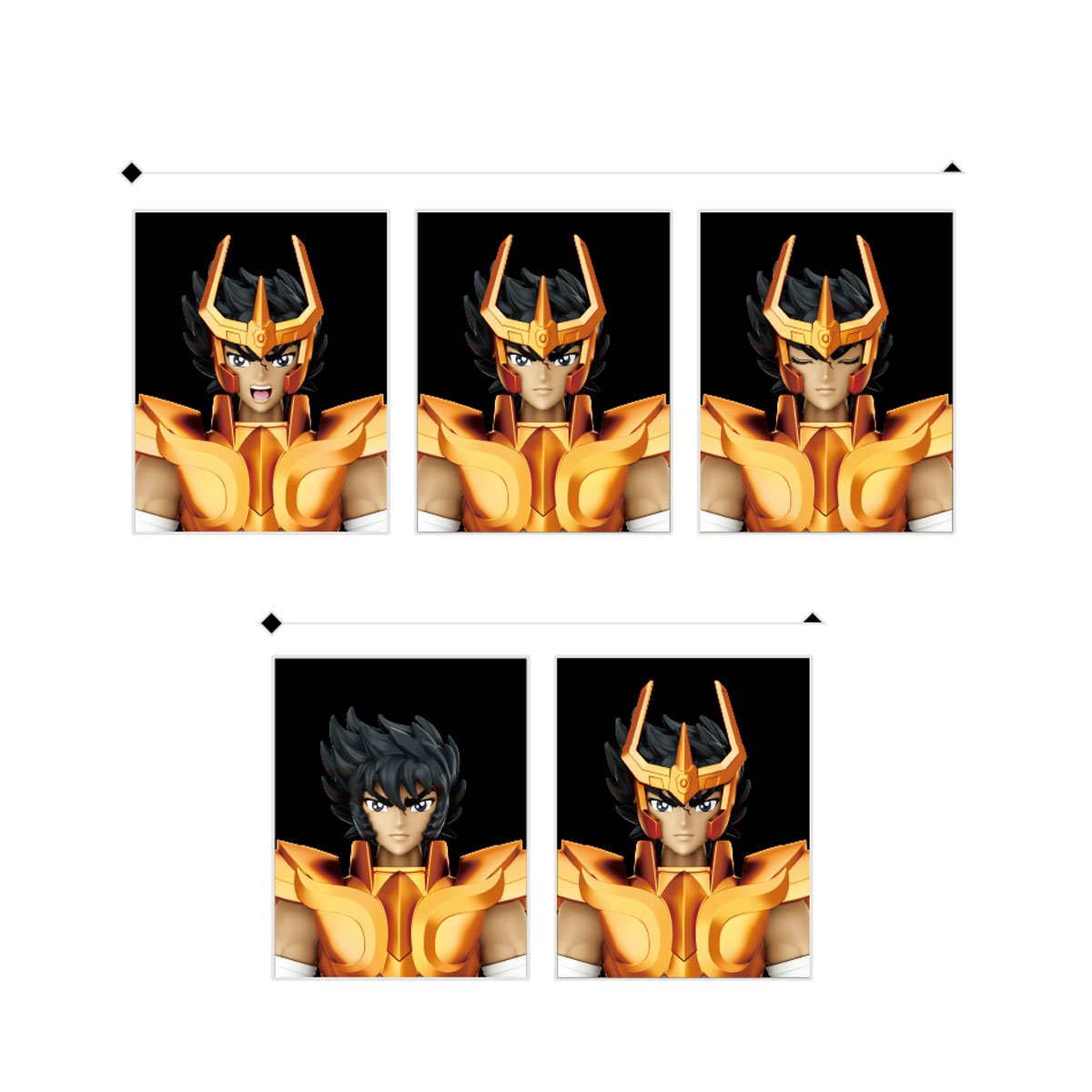 Saint Seiya Phoenix Ikki Champion Class 12 Model Kit - Image 8