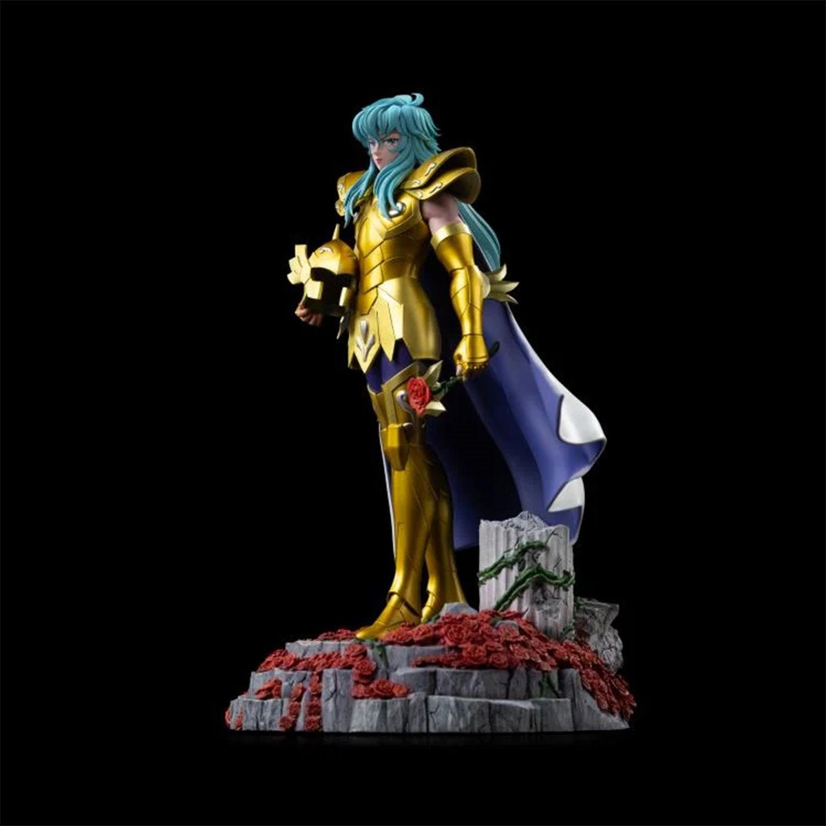 Saint Seiya Pisces Aphrodite 1:10 Art Scale Limited Edition Statue - Image 4