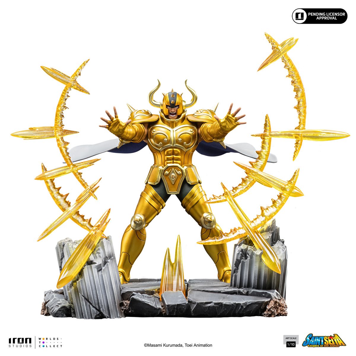 Saint Seiya Taurus Aldebaran 1:10 Art Scale Limited Edition Statue - Image 2