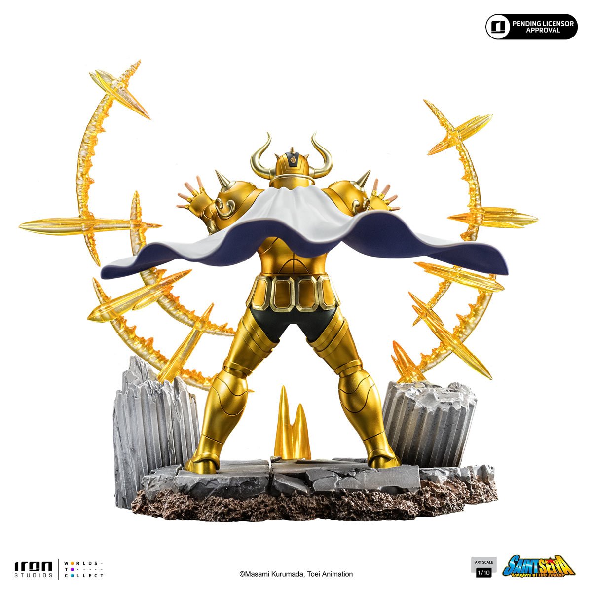 Saint Seiya Taurus Aldebaran 1:10 Art Scale Limited Edition Statue - Image 4
