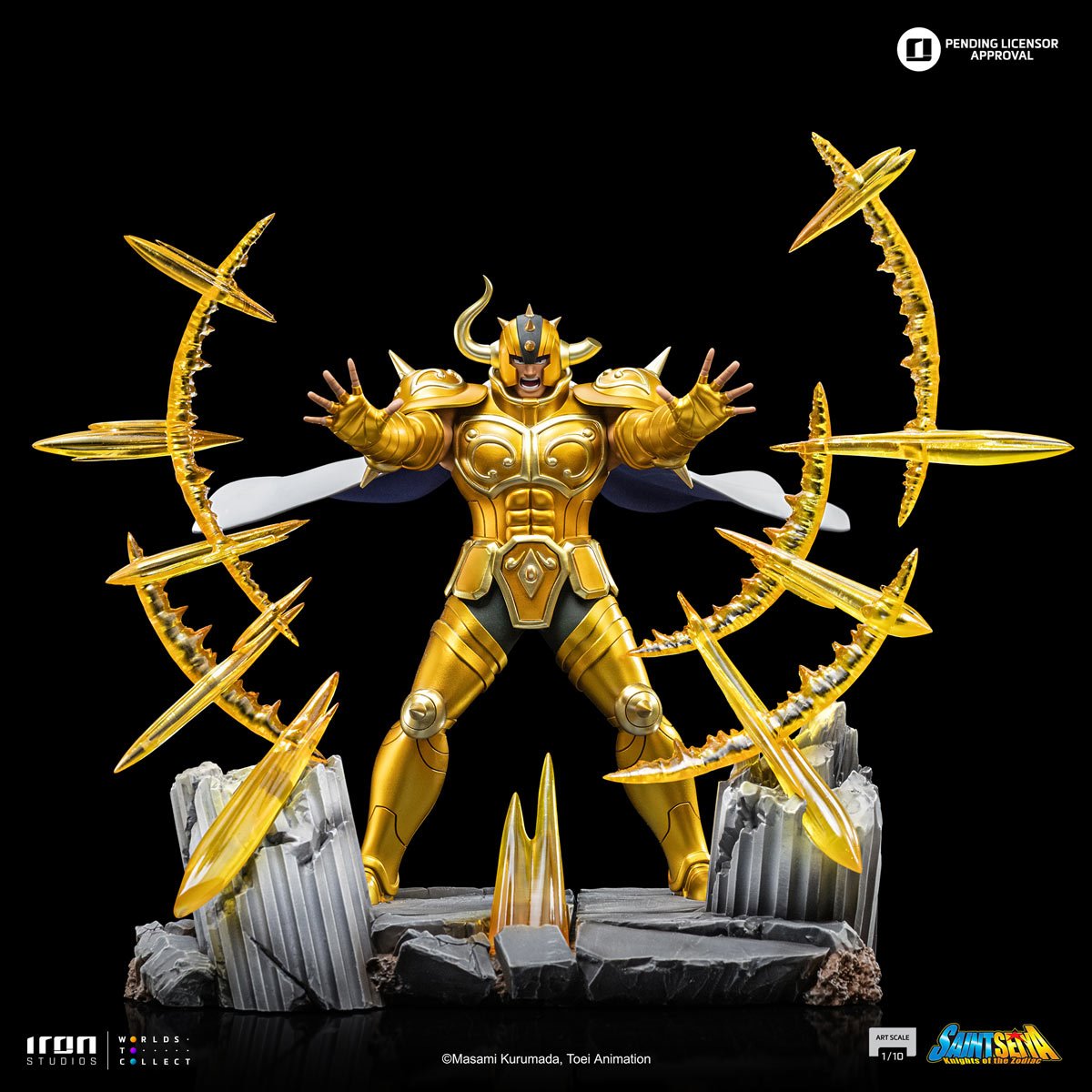 Saint Seiya Taurus Aldebaran 1:10 Art Scale Limited Edition Statue - Image 8