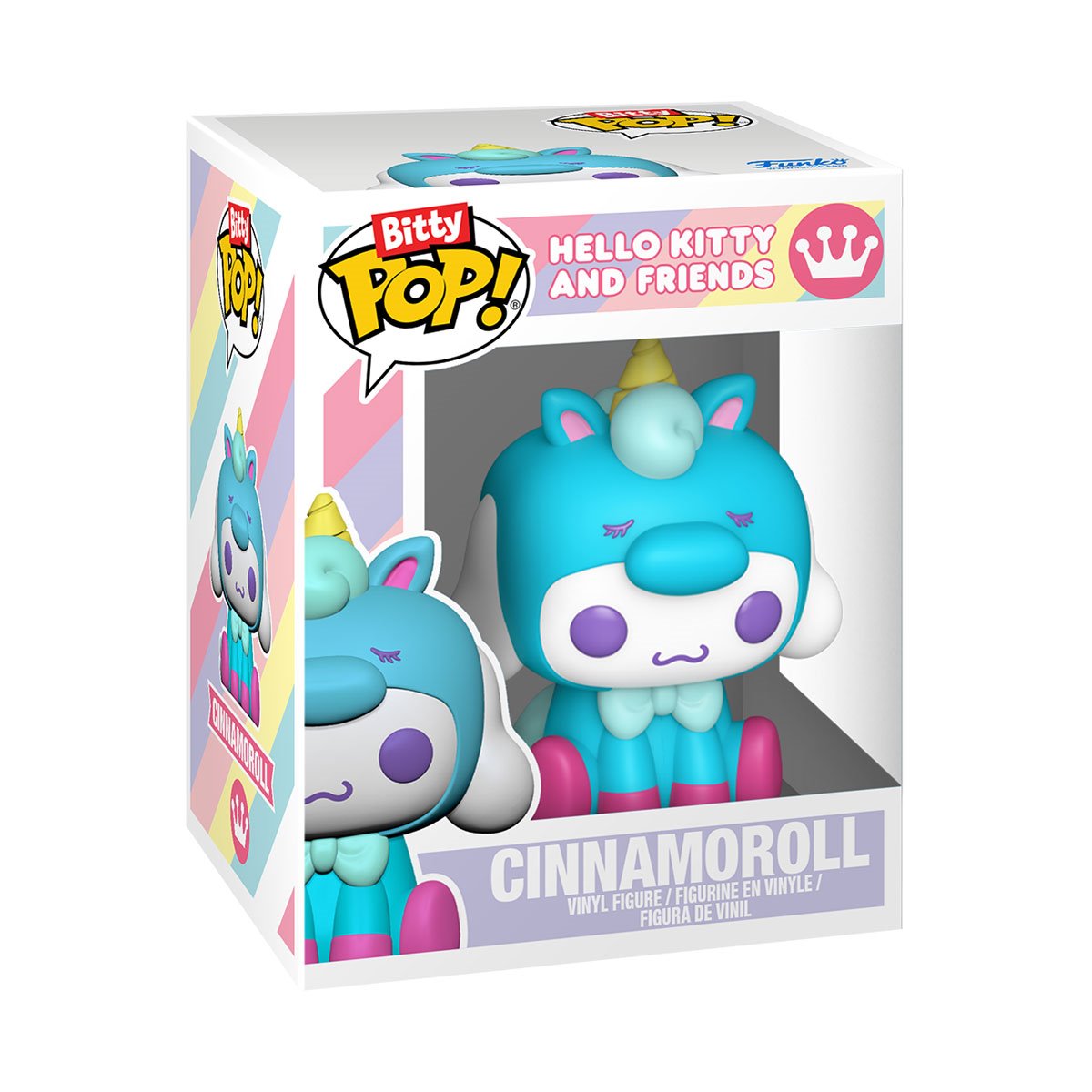 Sanrio Hello Kitty and Cinnamoroll Funko Bitty Pop! Mini-Figure 2-Pack - Image 2