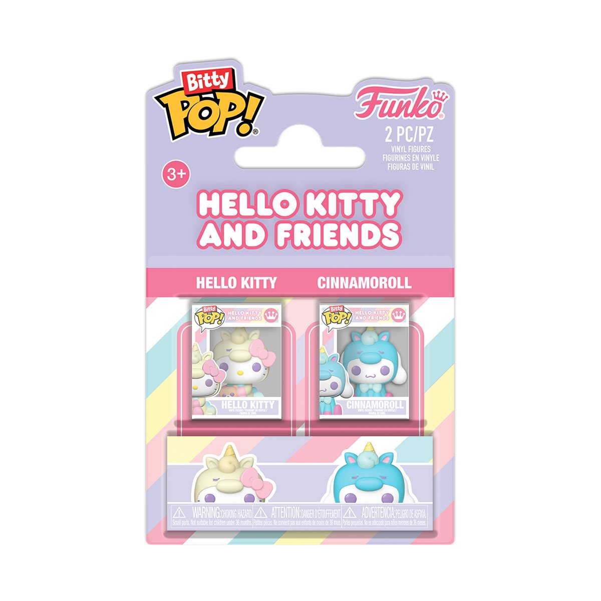 Sanrio Hello Kitty and Cinnamoroll Funko Bitty Pop! Mini-Figure 2-Pack - Image 6
