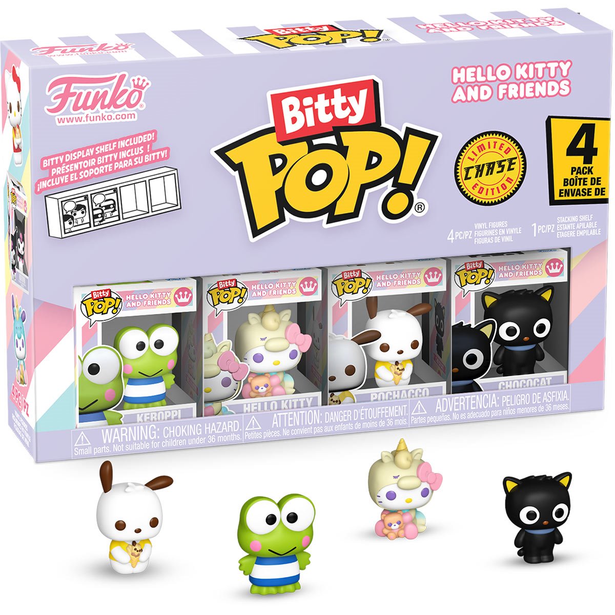 Sanrio Hello Kitty and Friends Keroppi Funko Bitty Pop! Mini-Figure 4-Pack