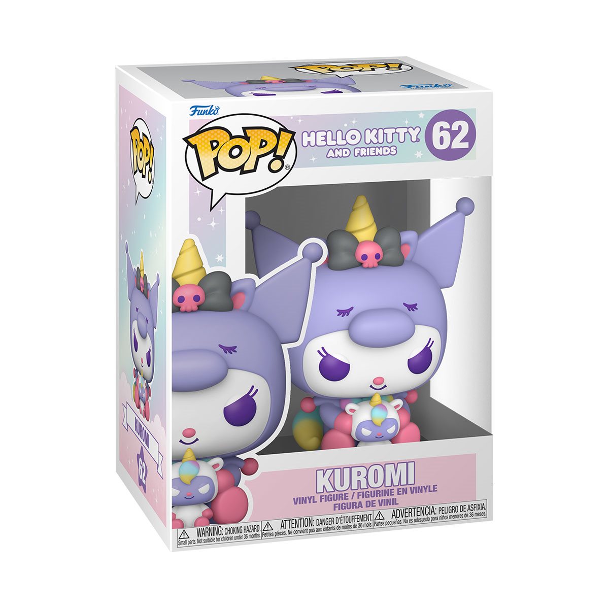 Sanrio Hello Kitty and Friends Kuromi Funko Pop! Vinyl Figure #62 - Image 2