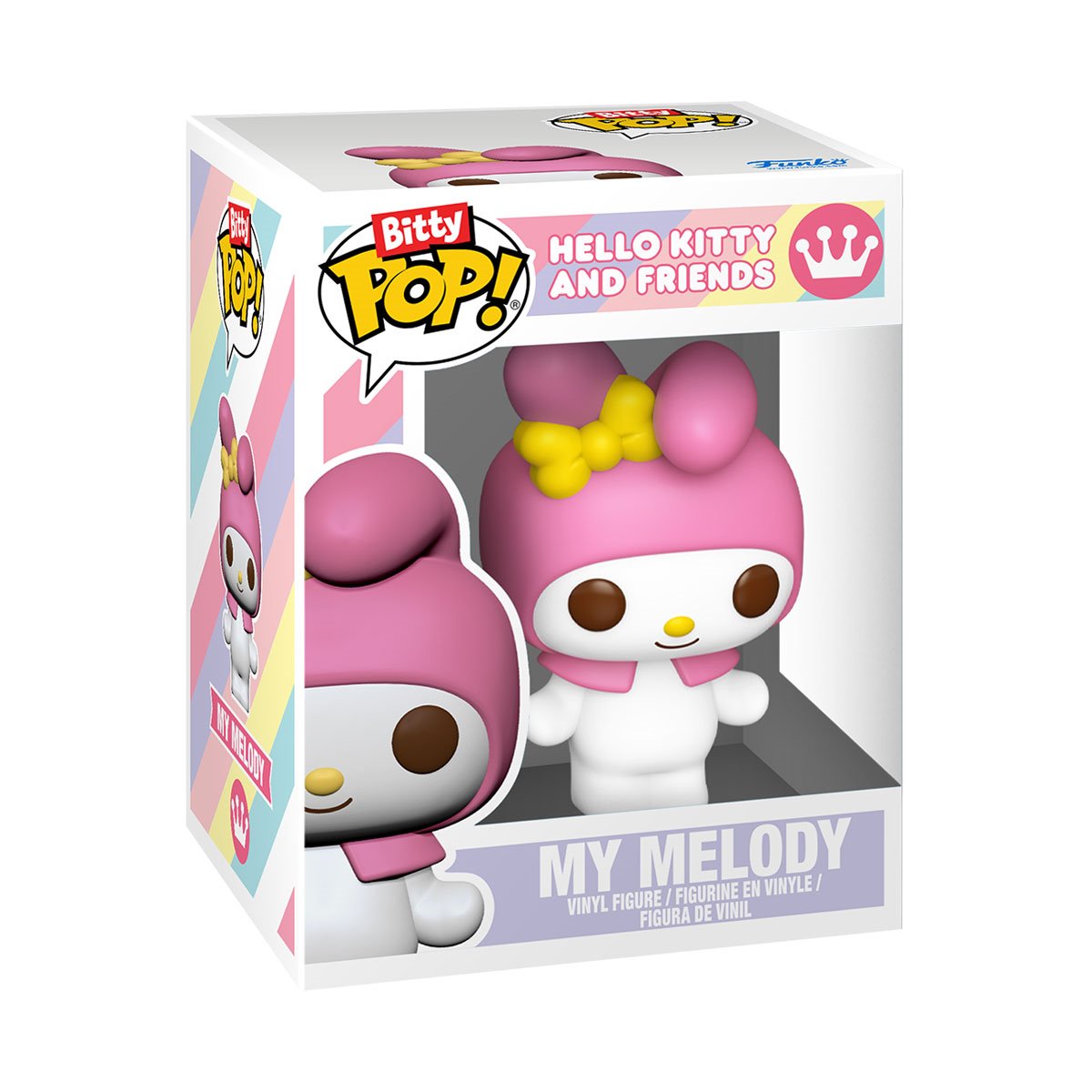 Sanrio My Melody and Kuromi Funko Bitty Pop! Mini-Figure 2-Pack - Image 4