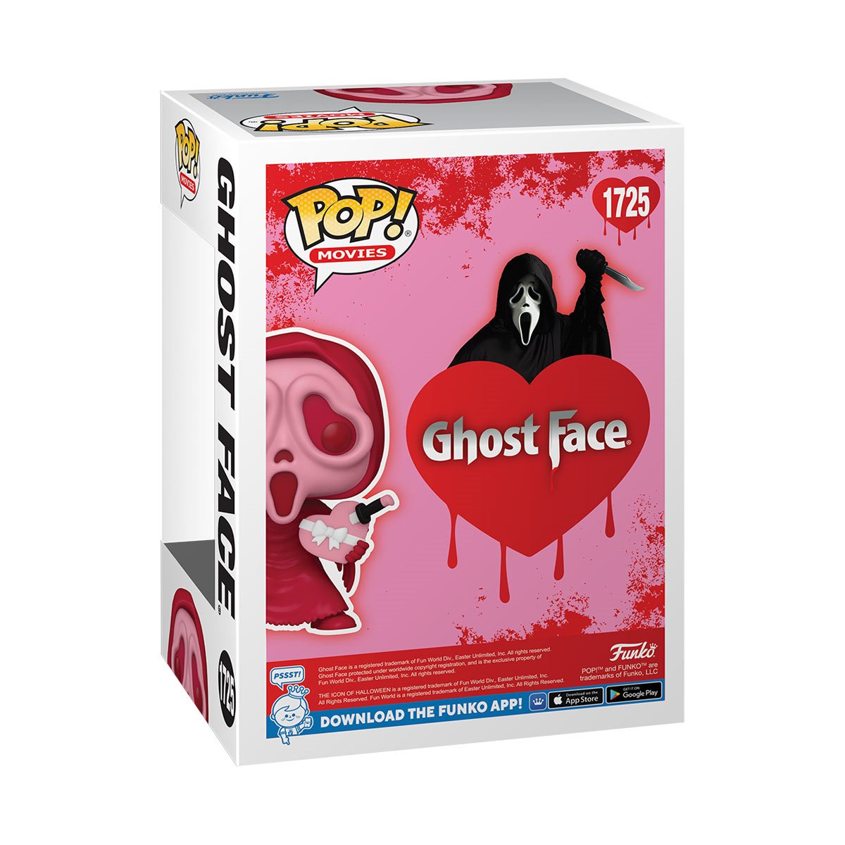 Scream Valentines Ghost Face Funko Pop! Vinyl Figure #1725 - Image 3