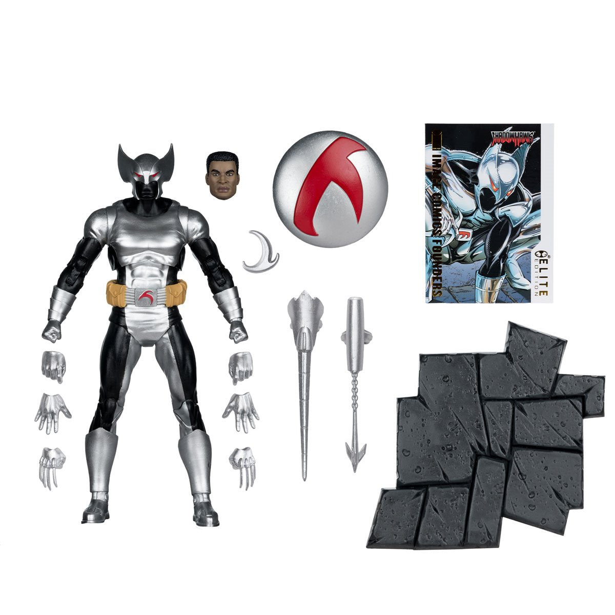 ShadowHawk Image Comics Founders Series McFarlane Elite Edition 7-Inch Deluxe Action Figure - Image 4