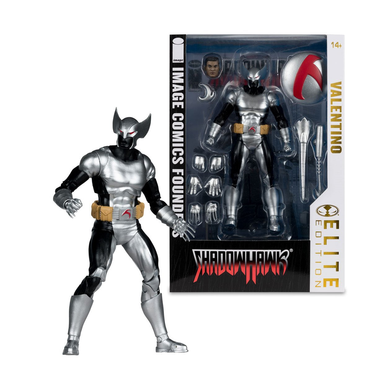 ShadowHawk Image Comics Founders Series McFarlane Elite Edition 7-Inch Deluxe Action Figure - Image 7