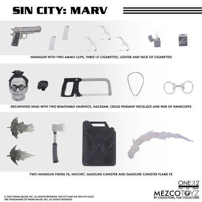 Sin City Marv One:12 Collective Action Figure - Image 3