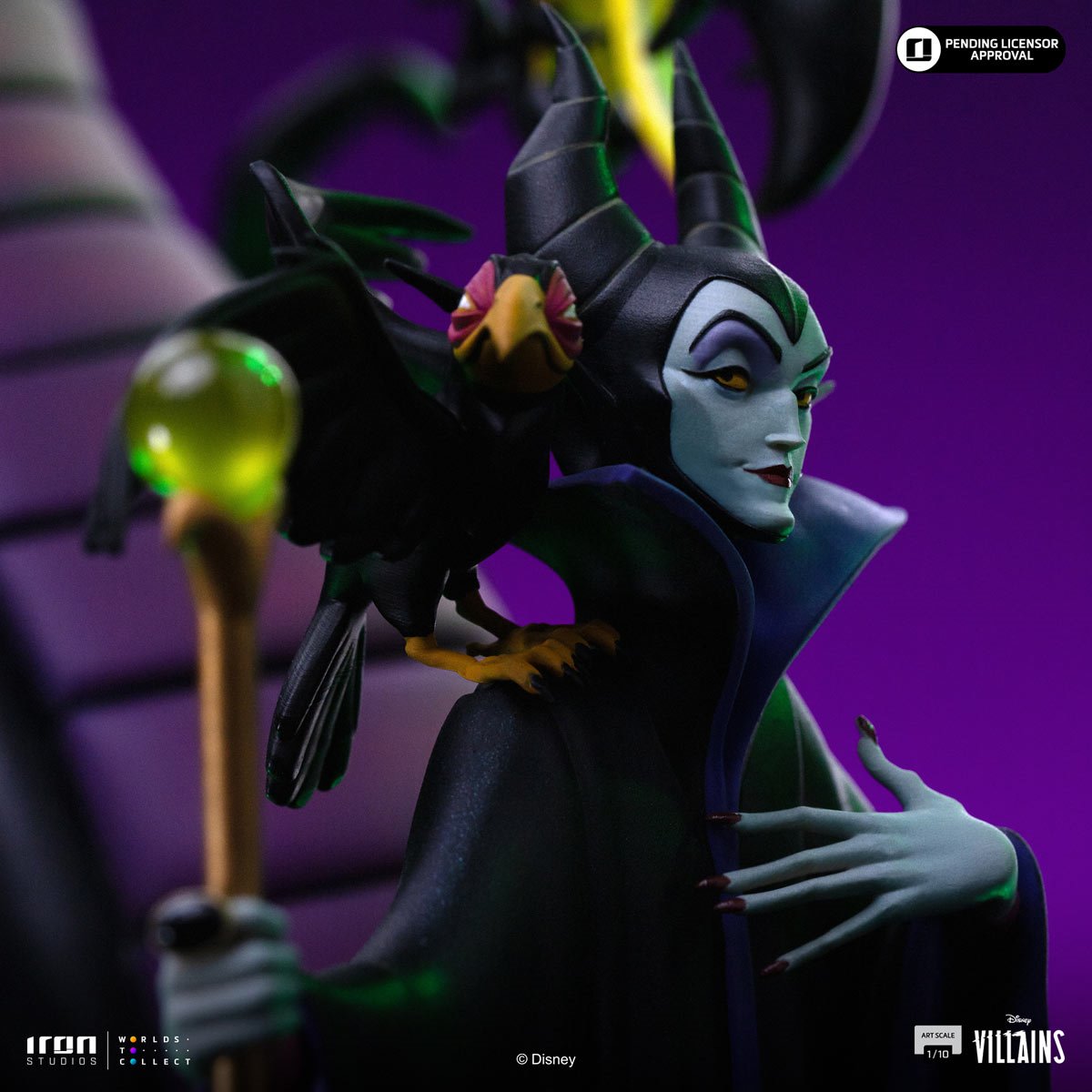 Sleeping Beauty Maleficent Disney's Villains 1:10 Art Scale Statue - Image 5