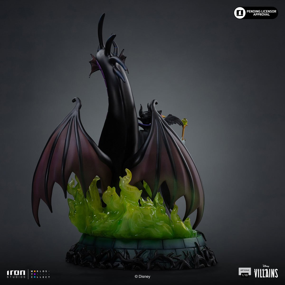 Sleeping Beauty Maleficent Disney's Villains 1:10 Art Scale Statue - Image 8