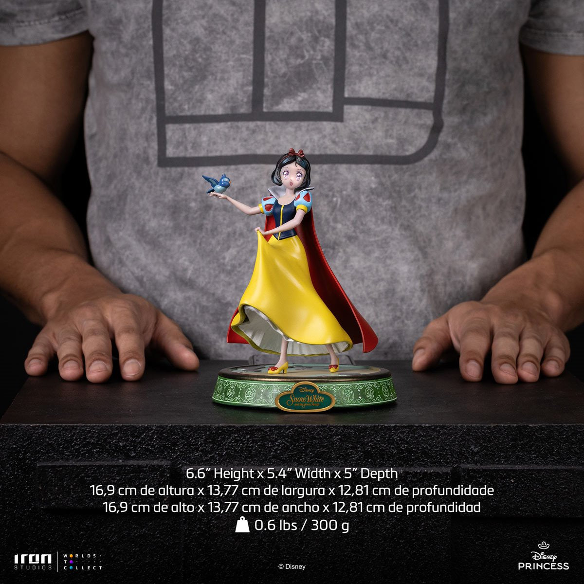 Snow White and the Seven Dwarfs Snow White Anime Princess PVC Statue - Image 7