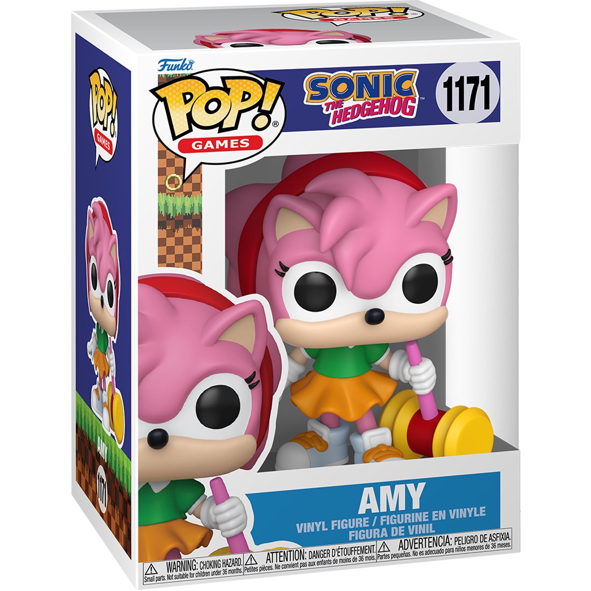 Sonic the Hedgehog Amy Funko Pop! Vinyl Figure #1171 - Image 5
