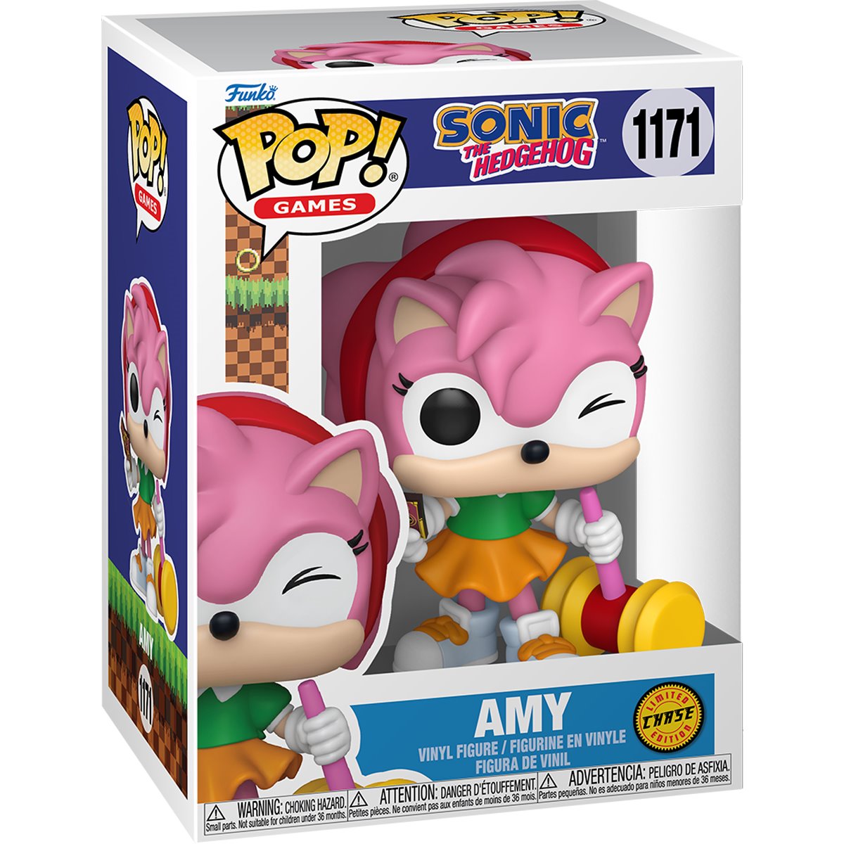 Sonic the Hedgehog Amy Funko Pop! Vinyl Figure #1171