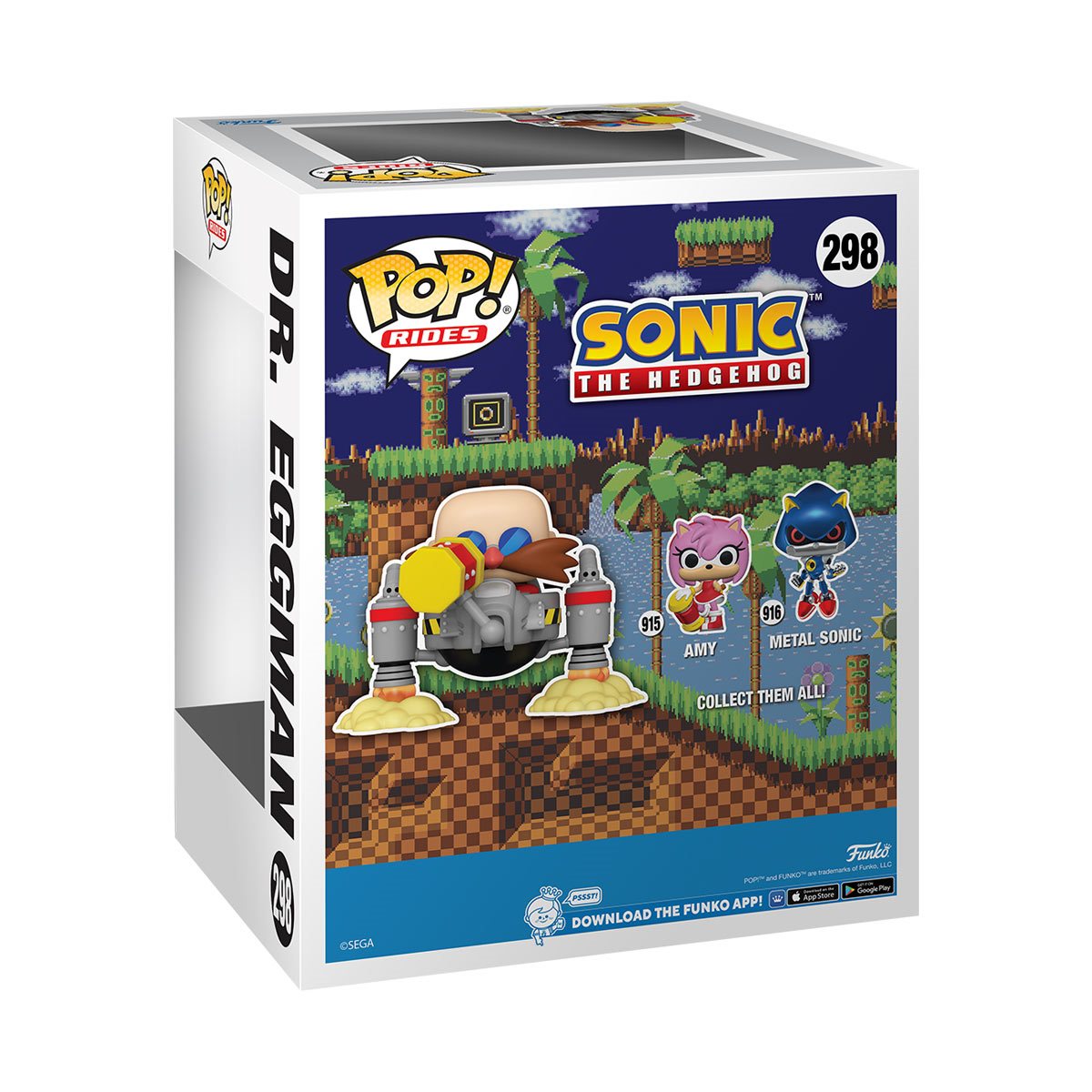 Sonic the Hedgehog Dr. Eggman Funko Pop! Vinyl Ride #298 - Image 3