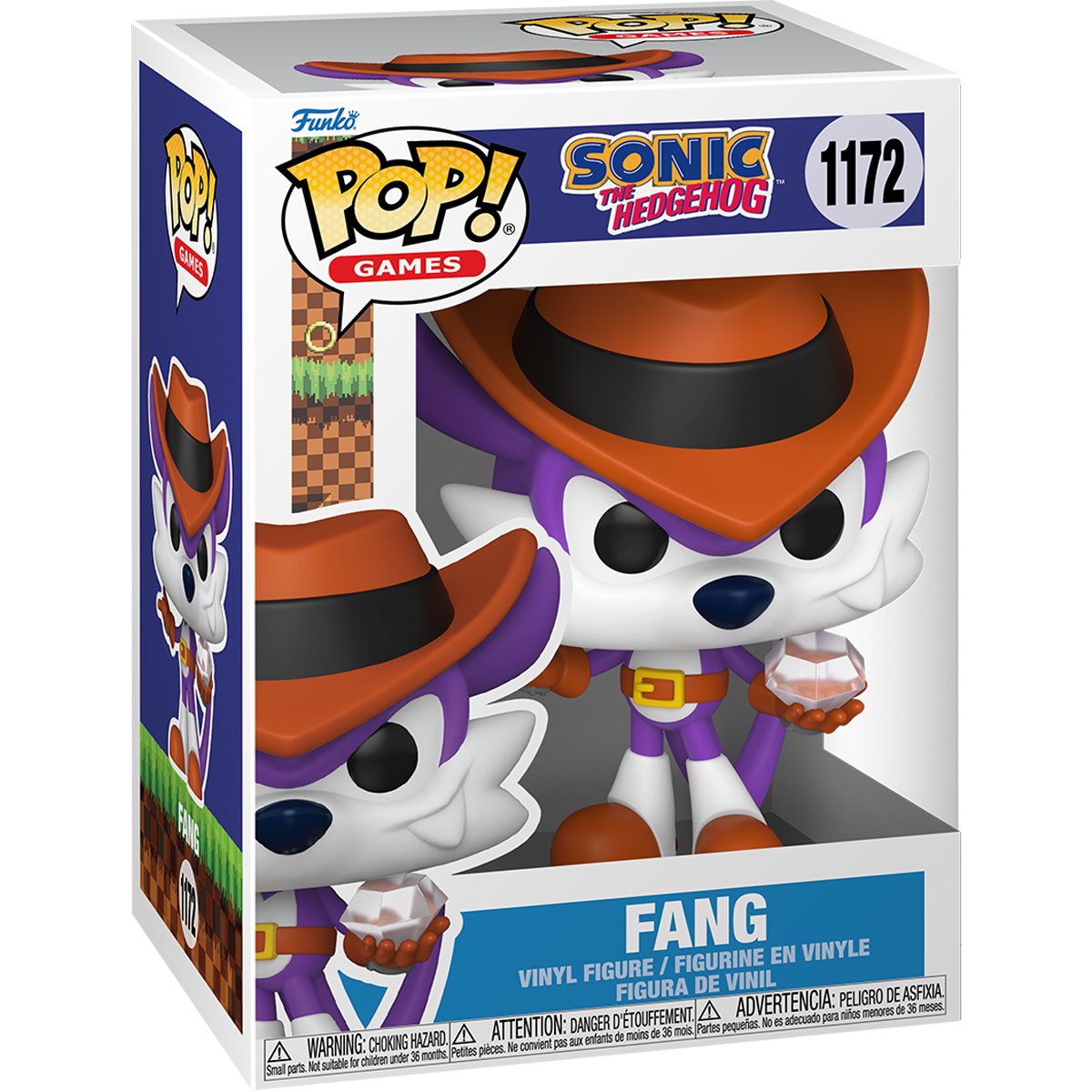 Sonic the Hedgehog Fang Funko Pop! Vinyl Figure #1172 - Image 2