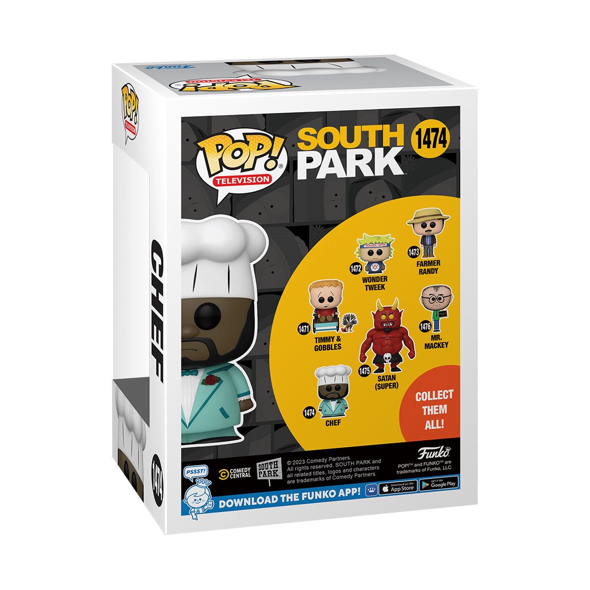 South Park Chef in Suit Funko Pop! Vinyl Figure #1474 - Image 3