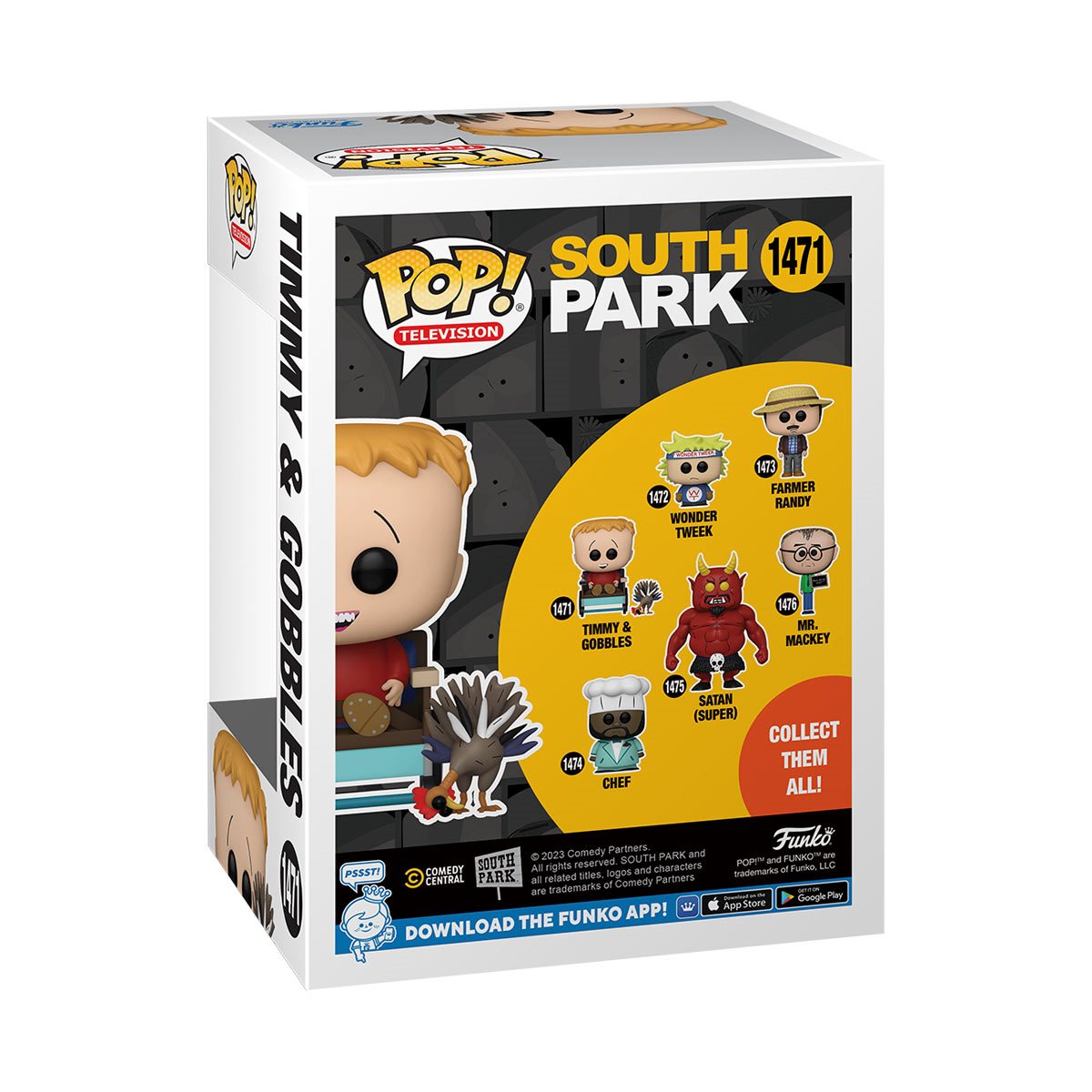 South Park Timmy Funko Pop! Vinyl Figure and Gobbles Pop! Buddy Figure #1471 - Image 3