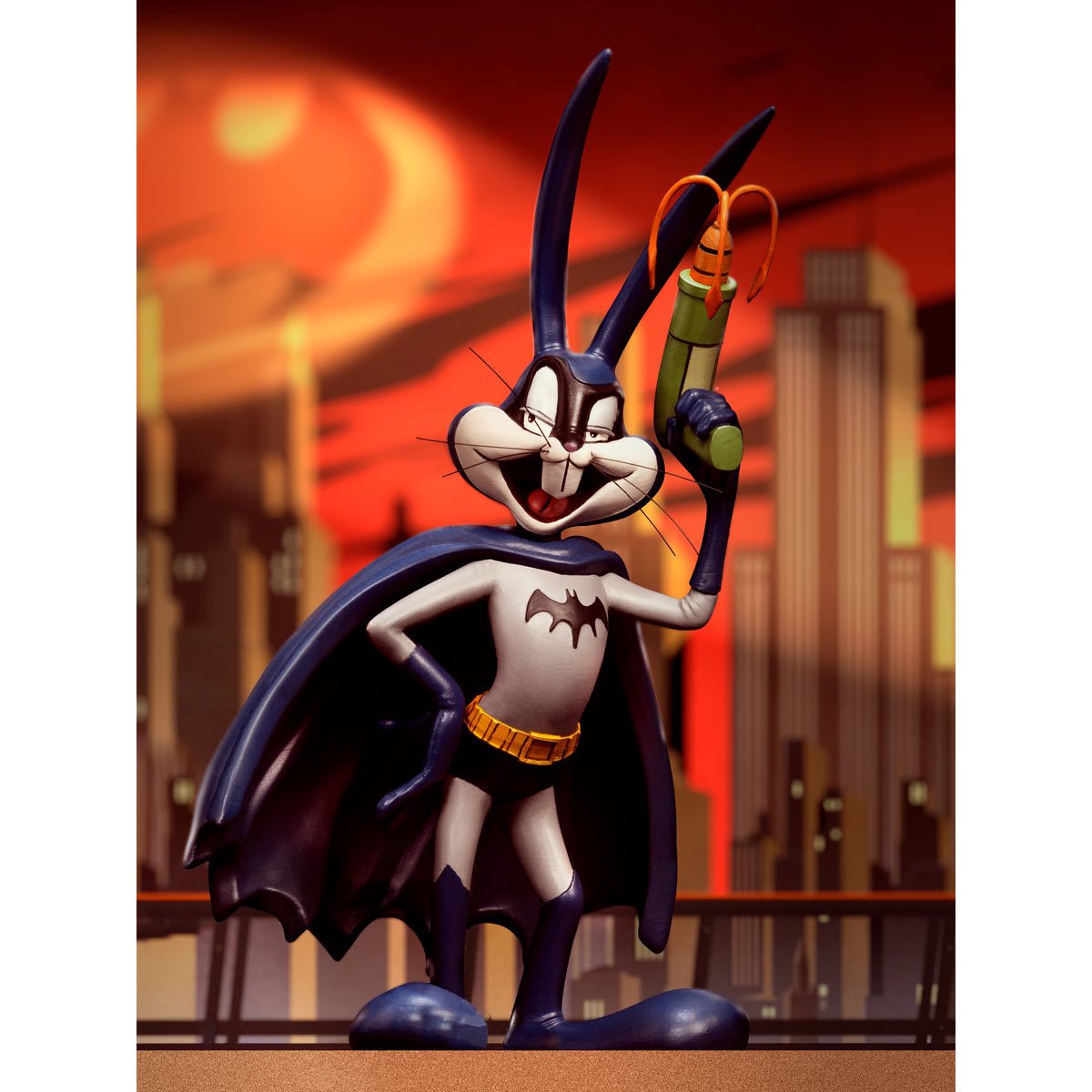 Space Jam: A New Legacy Bugs Bunny Batman Art 1:10 Scale Statue - Image 4