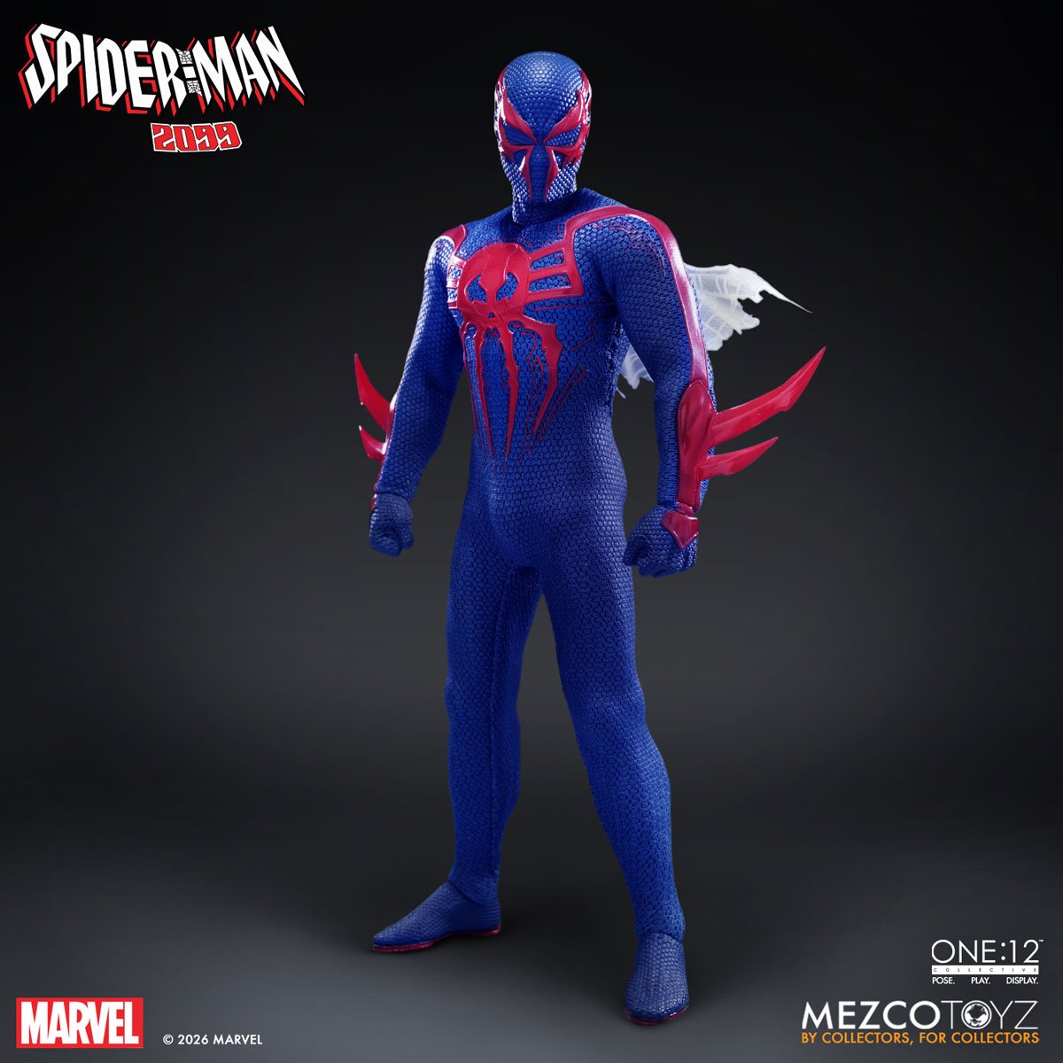 Spider-Man 2099 One:12 Collective Action Figure - ReRun - Image 4