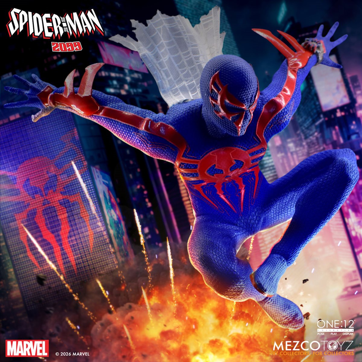 Spider-Man 2099 One:12 Collective Action Figure - ReRun - Image 5
