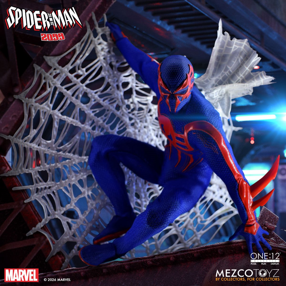 Spider-Man 2099 One:12 Collective Action Figure - ReRun - Image 6