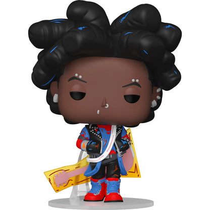 Spider-Man: Across The Spider-Verse Spider-Punk Unmasked Funko Pop! Vinyl Figure #1411 - Image 2