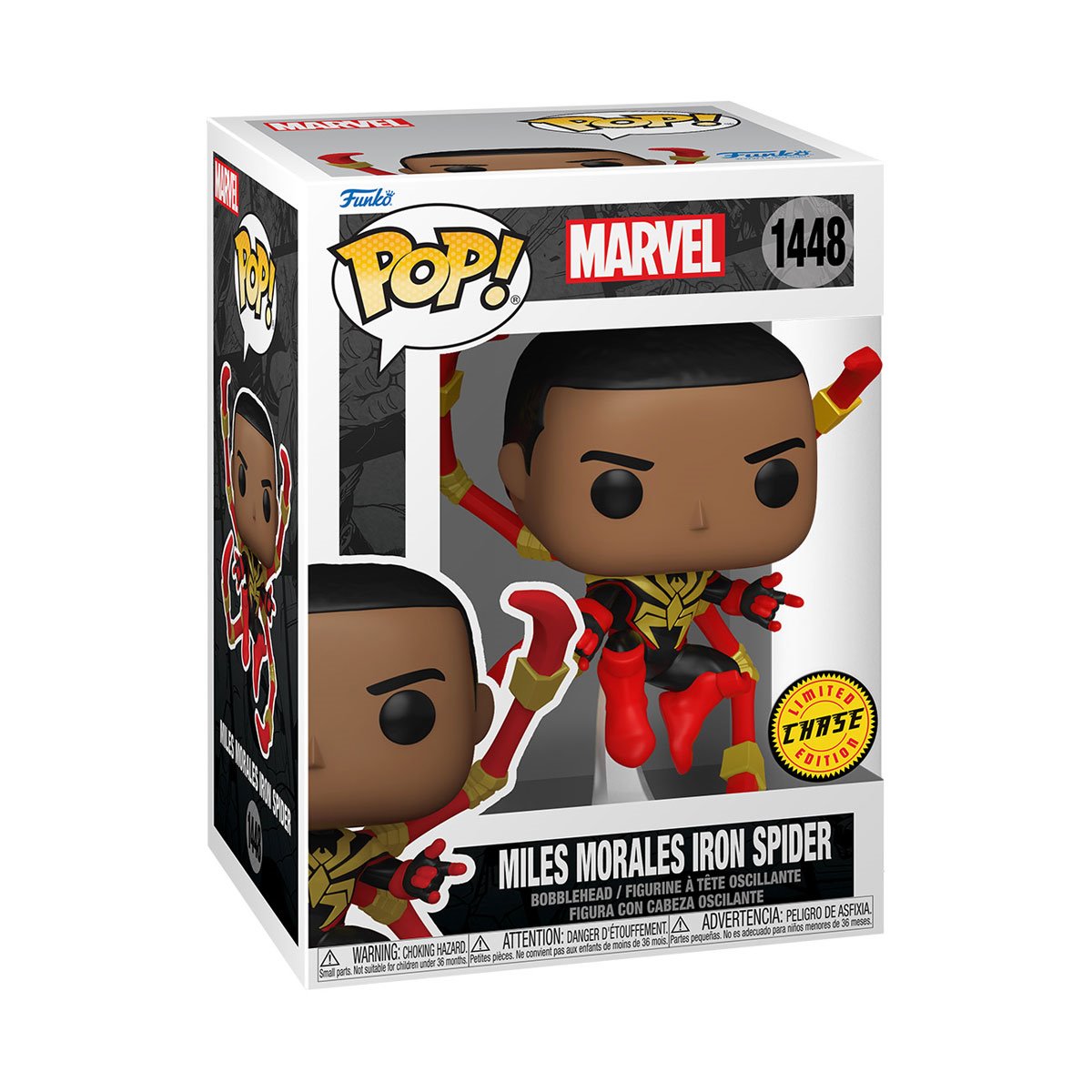 Spider-Man Comics Miles Morales Iron Spider Funko Pop! Vinyl Figure #1448 - Image 6