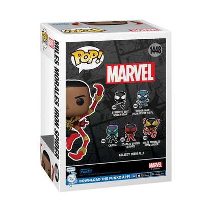 Spider-Man Comics Miles Morales Iron Spider Funko Pop! Vinyl Figure #1448 - Image 7
