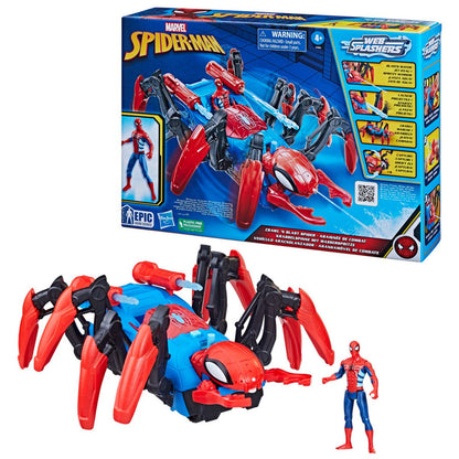 Spider-Man Crawl 'N Blast Spider Car with Action Figure - Image 3