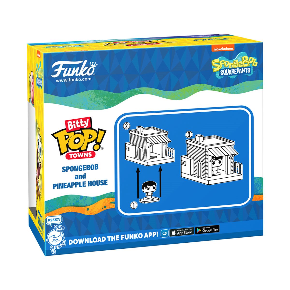SpongeBob SquarePants and Pineapple House Funko Bitty Pop! Town - Image 2
